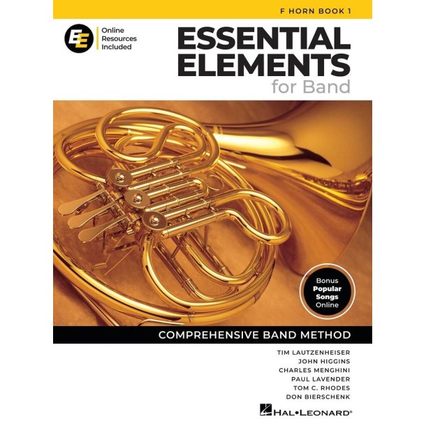 Essential Elements for Band - F Horn Book 1 : with Online Resources