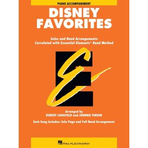 Essential Elements Disney Favorites : Piano Accompaniment