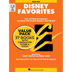 Essential Elements Disney Favorites : Value Pack (37 Books + Conductor Edition)
