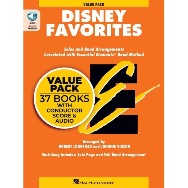 Essential Elements Disney Favorites : Value Pack (37 Books + Conductor Edition)