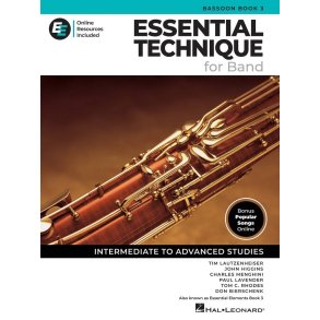 Essential Elements for Band - Bassoon Book 3 : with Eei