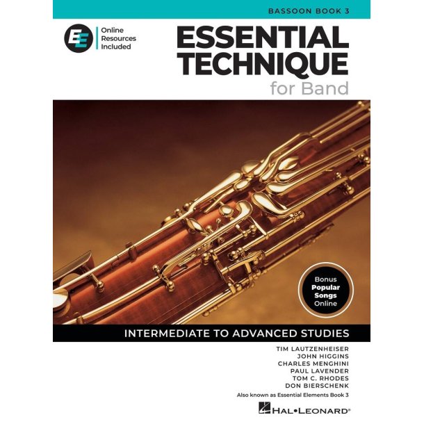 Essential Elements for Band - Bassoon Book 3 : with Eei