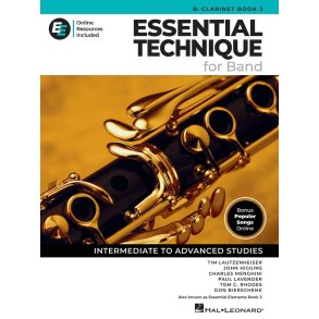 Essential Elements for Band - Bb Clarinet Book 3 : with Eei