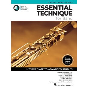 Essential Technique for Band - Eb Alto Clar Bk 3 : with Online Resources