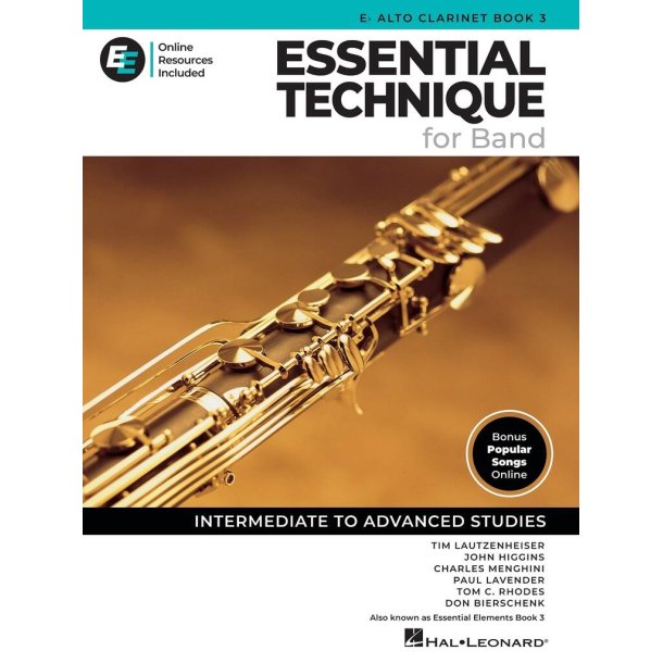 Essential Technique for Band - Eb Alto Clar Bk 3 : with Online Resources