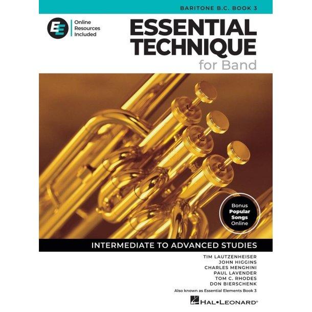 Essential Elements for Band - Baritone B.C. Book 3 : with Eei