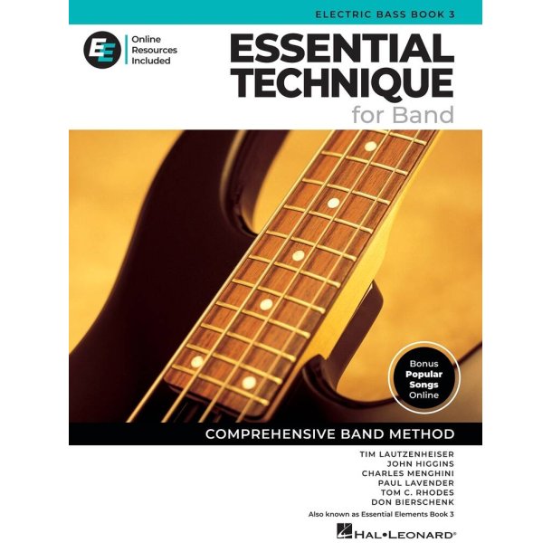 Essential Elements for Band - Electric Bass Book 3 : with Eei