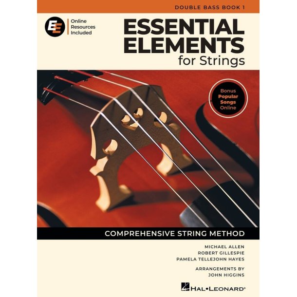Essential Elements for Strings - Double Bass Bk 1 : With online Resources