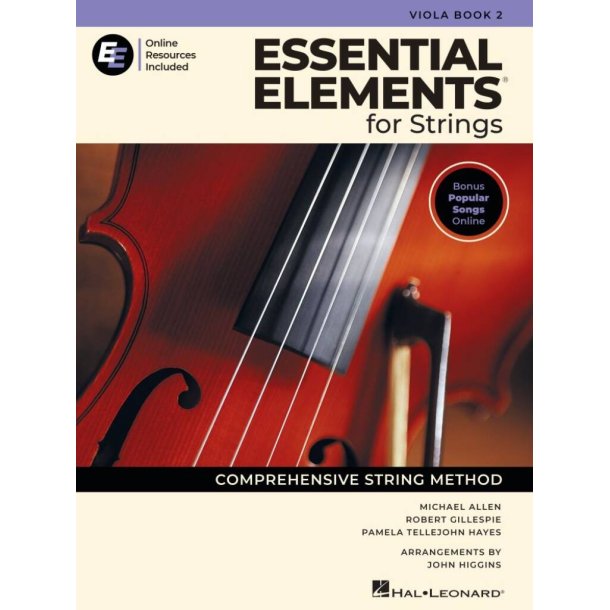 Essential Elements for Strings - Viola Book 2 : With Online Resources