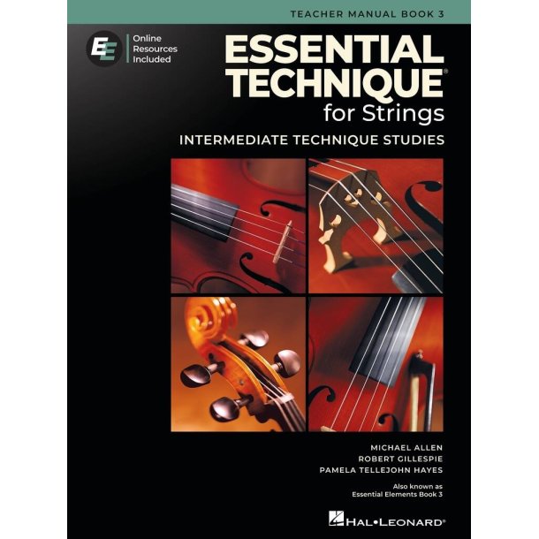 Essential Technique for Strings - Teacher Manual 3 : With online Resources
