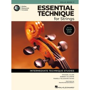 Essential Technique for Strings - Cello Book 3 : with Online Resources