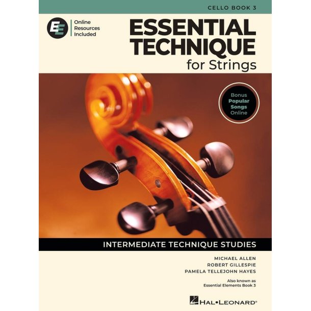 Essential Technique for Strings - Cello Book 3 : with Online Resources