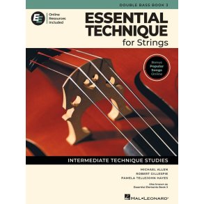 Essential Technique for Strings - Double Bass Bk 3 : with Online Resources