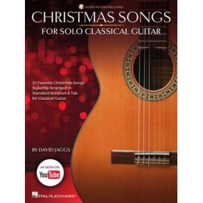 Christmas Songs for Solo Classical Guitar