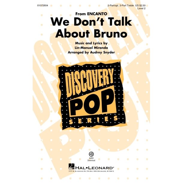 We Don't Talk About Bruno (from Encanto) : Discovery Level 2