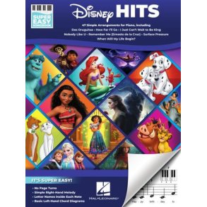 Disney Hits - super easy songbook