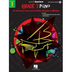 Gradebusters Grade 3 - Piano : 15 awesome solos from Ariana Grande to Wicked