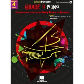 Gradebusters Grade 4 - Piano : 15 awesome solos from Harry Styles to Encanto