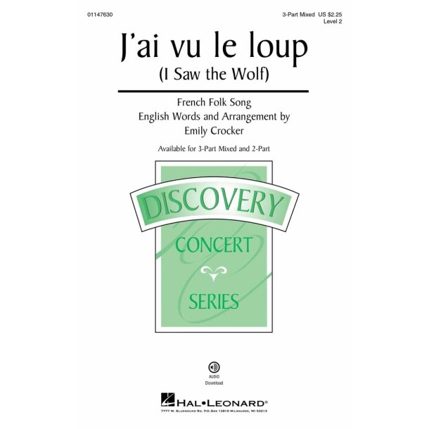 J'ai vu le loup [I Saw the Wolf] : Discovery Level 2