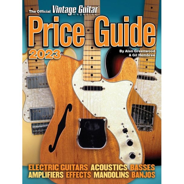 Official Vintage Guitar Magazine Price Guide 2023