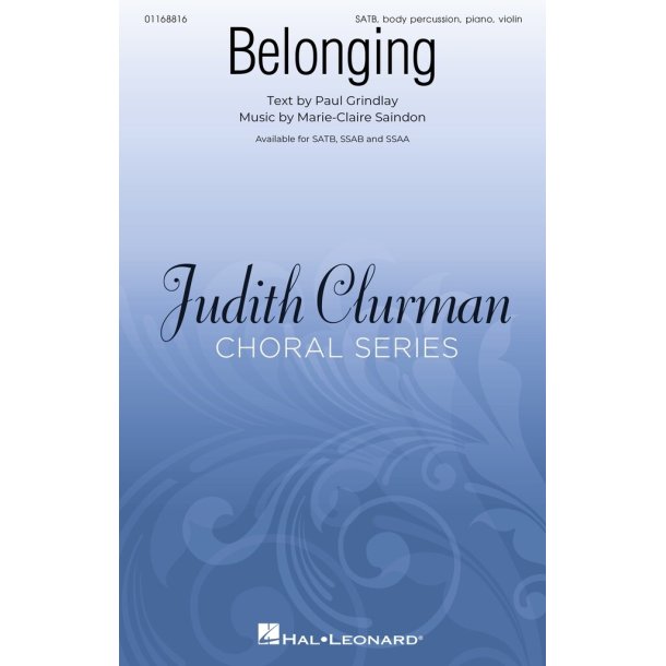 Belonging : Judith Clurman Choral Series