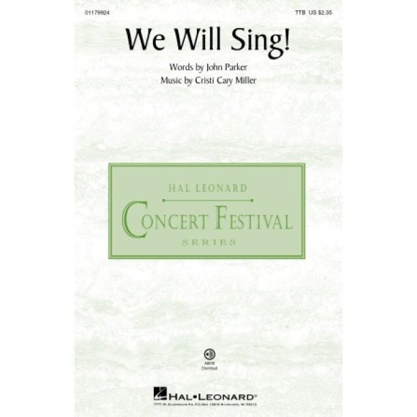 We Will Sing!