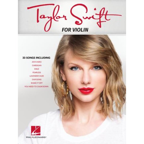 Taylor Swift 33 songs for violin 