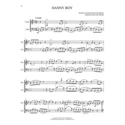 Folk Songs for Violin and Cello Duet