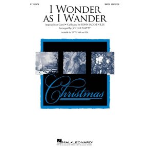 I Wonder as I Wander