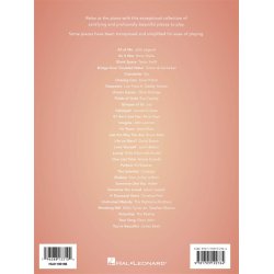 Peaceful Pop Piano Solos