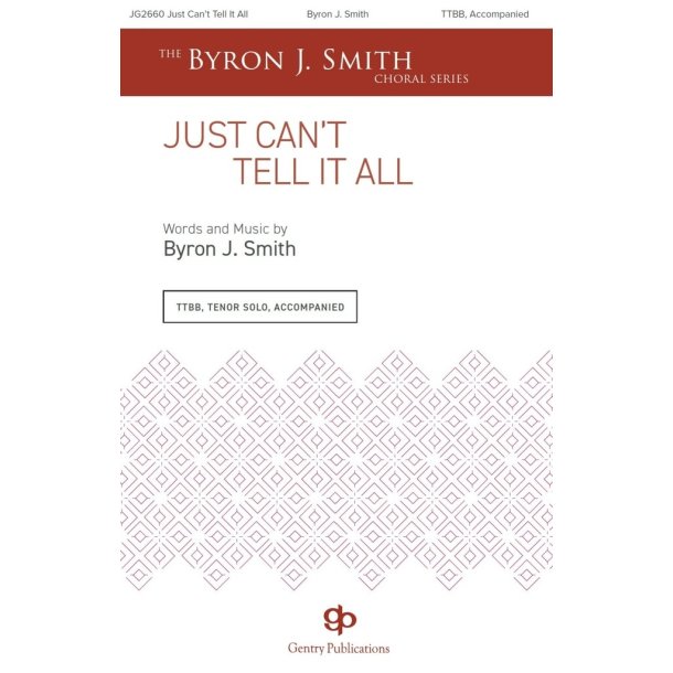 Just Can't Tell It All