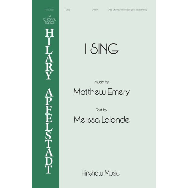 I Sing
