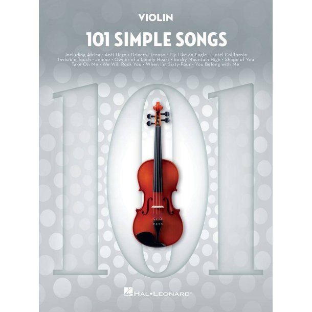 101 Simple Songs : for Violin
