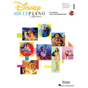 Adult Piano Adventures - Disney Book 1: Classic and Contemporary Disney Hits