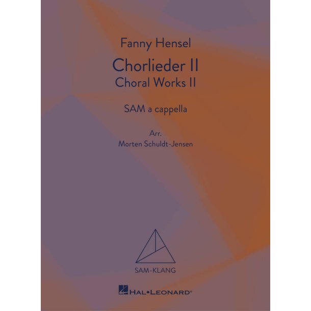 Chorlieder II - Gartenlieder Op. 3 : SAM-Klang