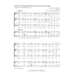 Chorlieder II - Gartenlieder Op. 3 : SAM-Klang