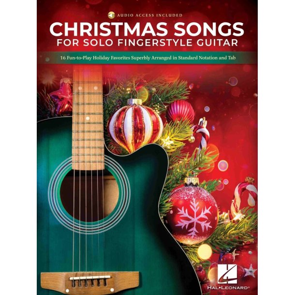 Christmas Songs for Solo Fingerstyle Guitar