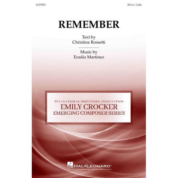 Remember : Emily Crocker Emerging Composer Series