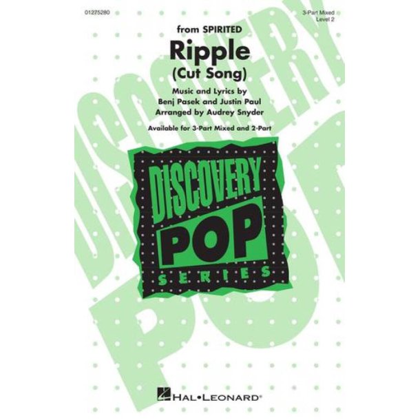Ripple (Cut Song) [from Spirited] : Discovery Level 2
