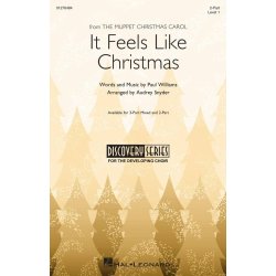 It Feels Like Christmas : (from The Muppet Christmas Carol) Discovery Level 1