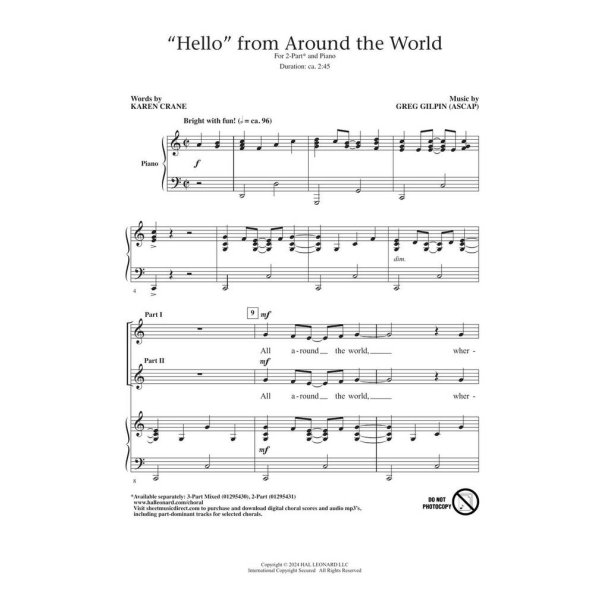 Hello from Around the World