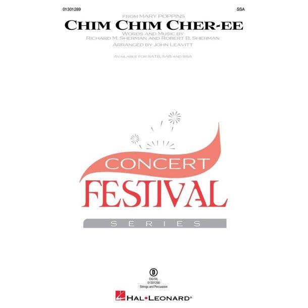 Chim Chim Cher-ee : (from Mary Poppins)