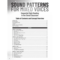 Sound Patterns for Mixed Voices : Sequential Sight-Reading in the Choral Classrooom Teacher Edition