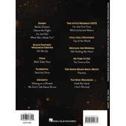 Songs from Barbie, The Little Mermaid : The Super Mario Bros Movie, and More Top Movies