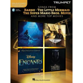 Songs from Barbie, The Little Mermaid : The Super Mario Bros. Movie, and More Top Movies for Trumpet