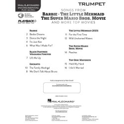Songs from Barbie, The Little Mermaid : The Super Mario Bros. Movie, and More Top Movies for Trumpet