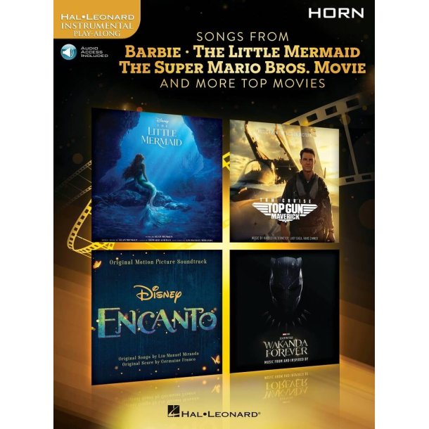 Songs from Barbie, The Little Mermaid : The Super Mario Bros. Movie, and More Top Movies for Horn
