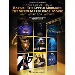 Piano Solos from Barbie, The Little Mermaid : The Super Mario Bros. Movie & More Top Movies