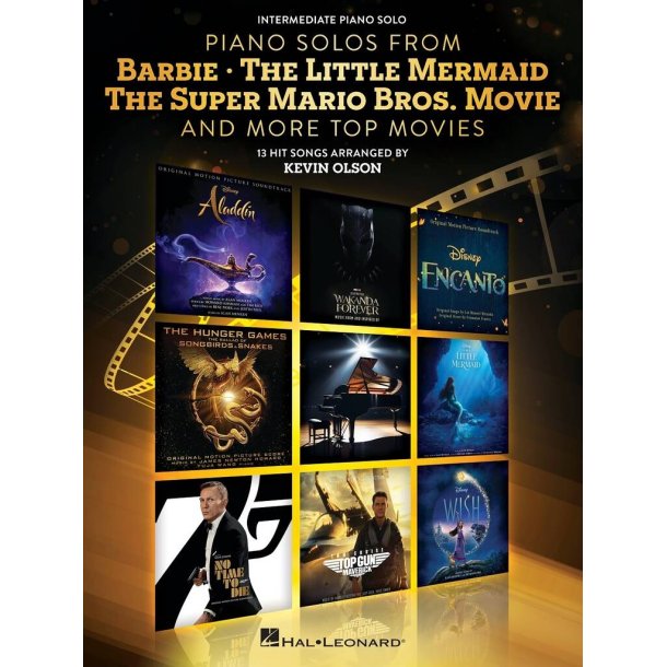Piano Solos from Barbie, The Little Mermaid : The Super Mario Bros. Movie & More Top Movies