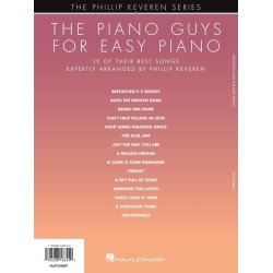 The Piano Guys for Easy Piano : The Phillip Keveren Series